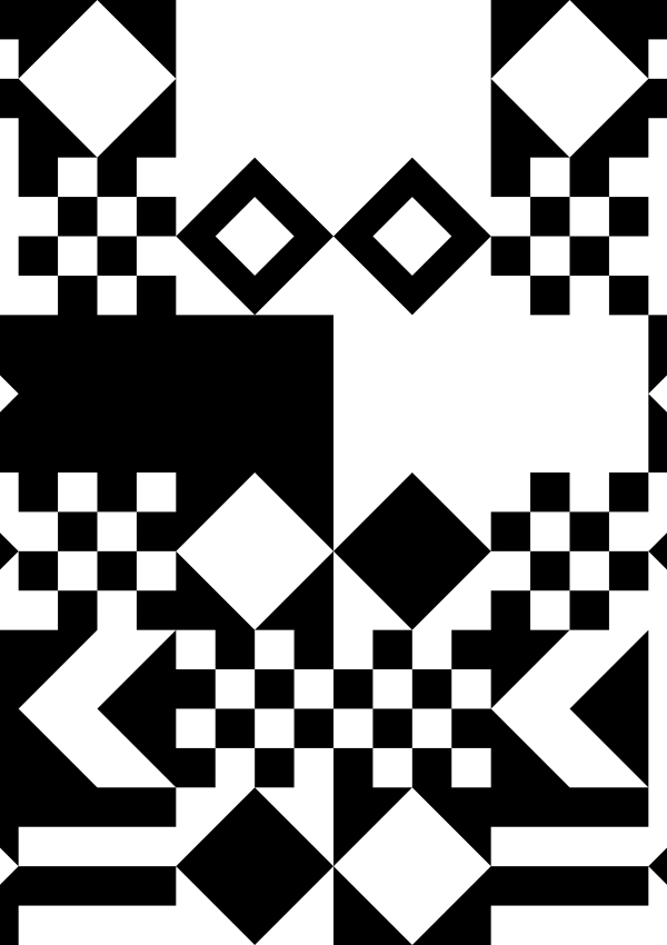 Bauhaus Compositions — July 2026 map poster preview