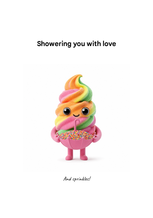 SHOWERING YOU WITH LOVE