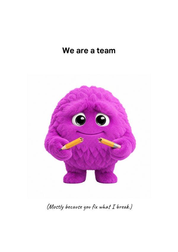 WE ARE A TEAM