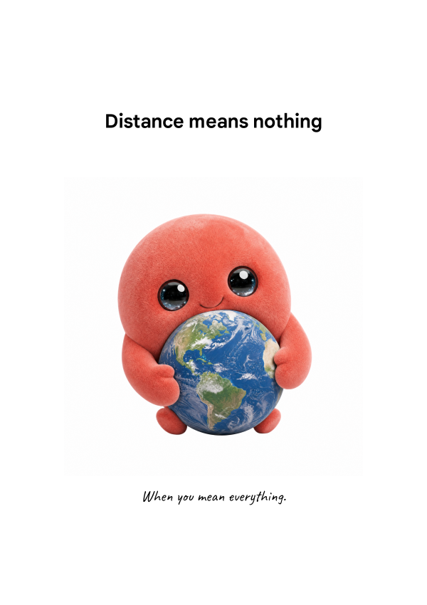 DISTANCE MEANS NOTHING