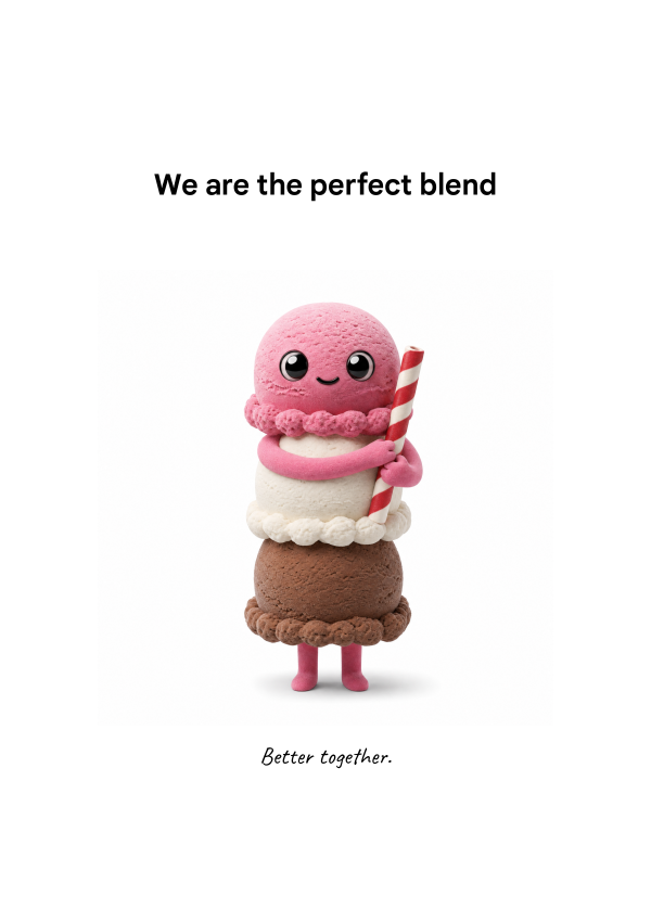 WE ARE THE PERFECT BLEND