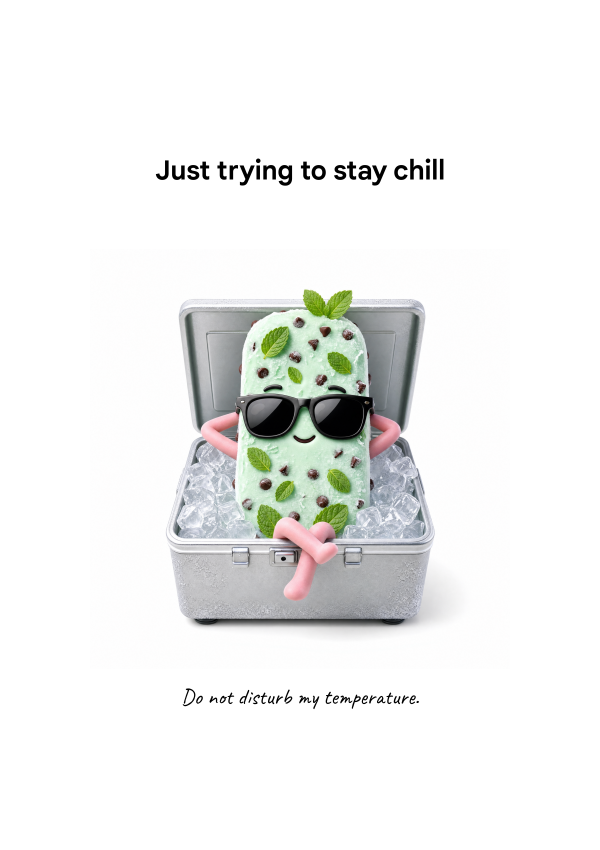 JUST TRYING TO STAY CHILL