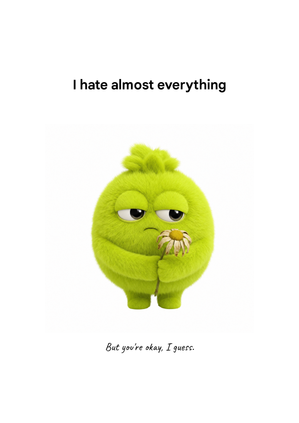 I HATE ALMOST EVERYTHING